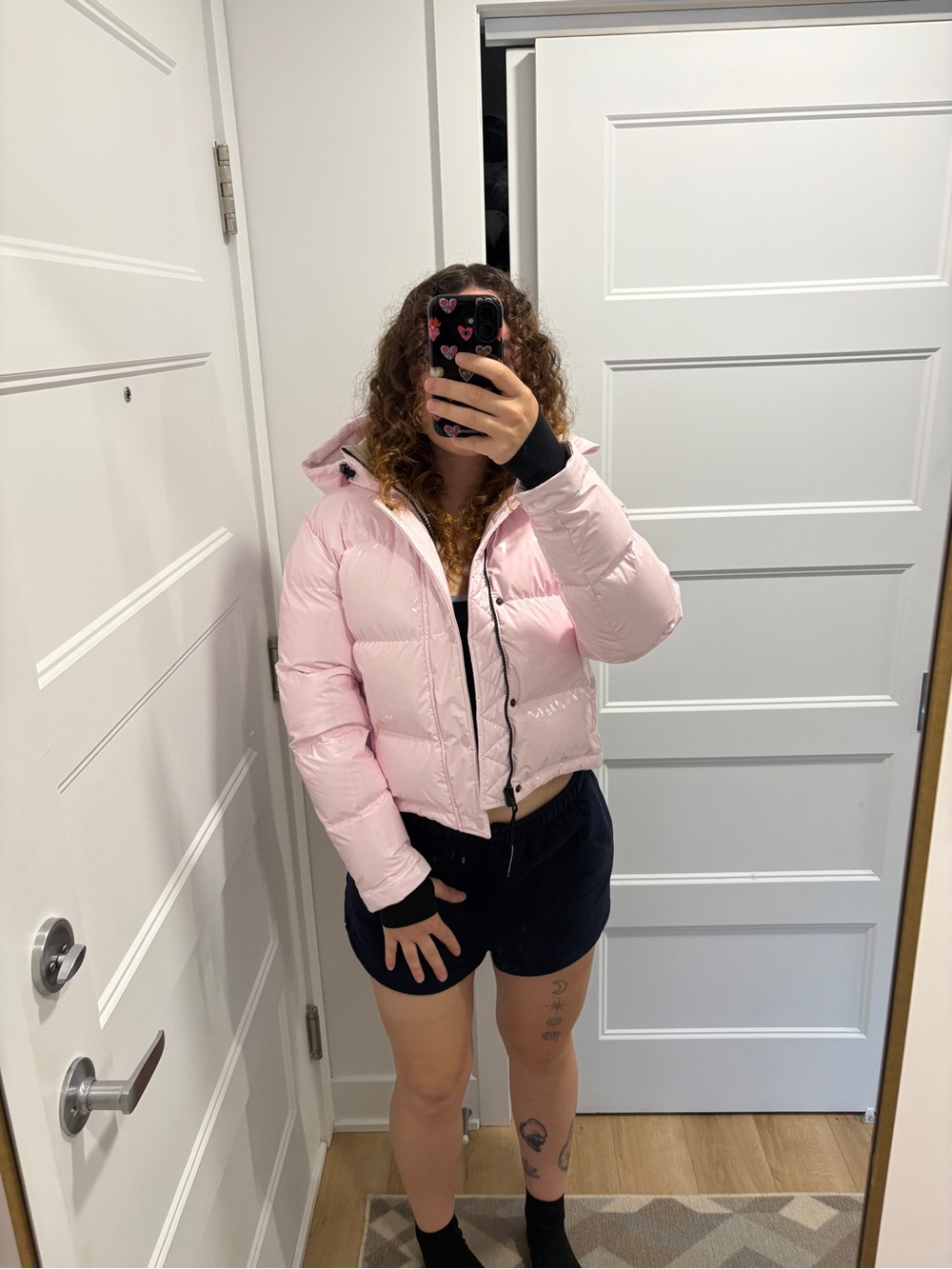 Aritzia Pink Superpuff